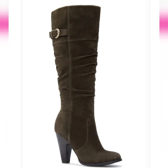 Olive Green Boots